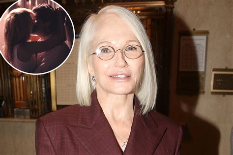 Ellen Barkin claims director ripped her merkin off during nude scene